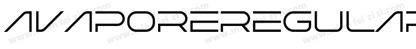 AvaporeRegular 常规字体转换